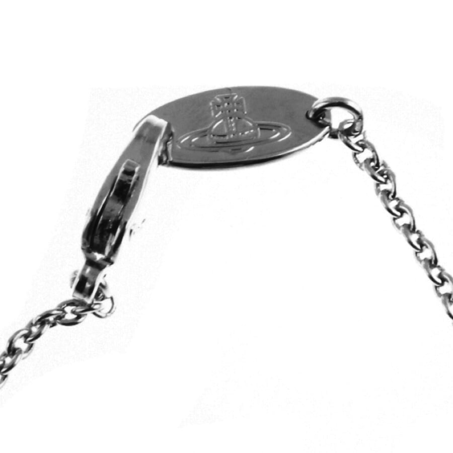 Vivienne Westwood Bas Relief Chain Bracelet Silver